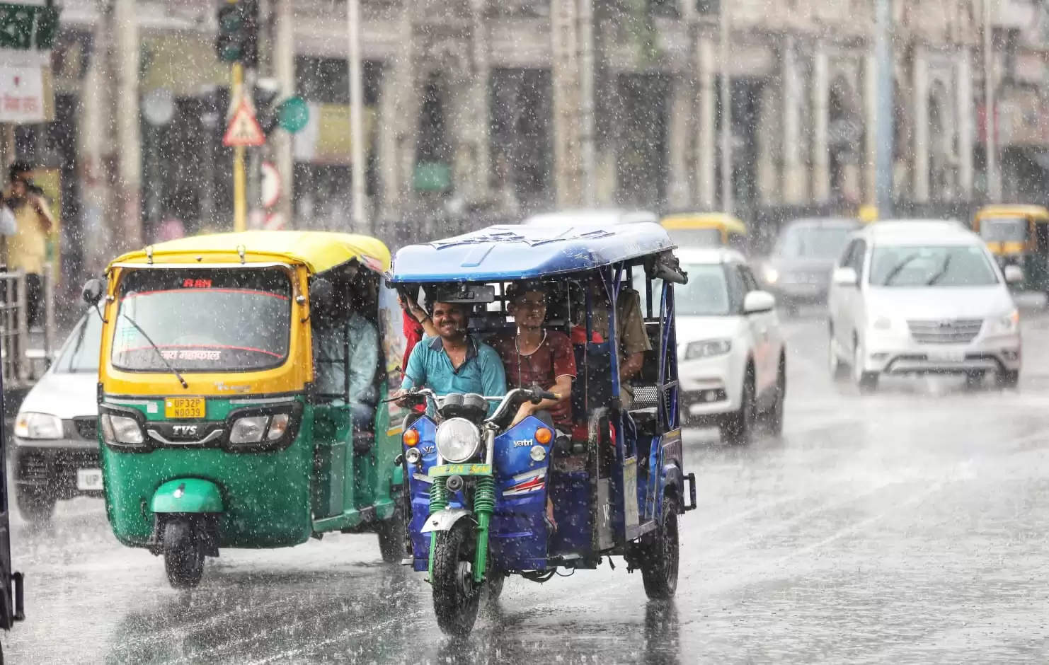 Rain in Lucknow