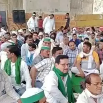भारत बंद: मुज़फ्फरनगर में किसानों ने राष्ट्री राजमार्ग को किया जाम