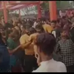 Lathamar Holi: रावल के हुरियारे व हुरियारिनों ने पेश की लठामार होली की अद्भुद छटा
