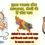ड्रामा फसाद और अत्याचार, मोदी के हैं तीन यार