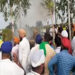 हिंसा में मृत किसान के गांव का नाम गुरुविंदर नगर करने की मांग