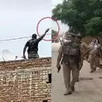 सरधना क्षेत्र में युवक ने मकान की छत से बरसाईं ताबड़तोड़ गोलियां, बैंक का गार्ड घायल