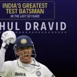 विजडन के सर्वे में सचिन से आगे निकले द्रविड़