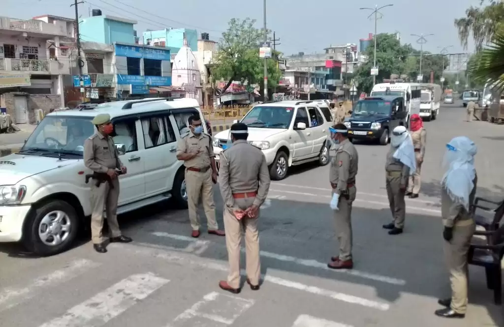 मेरठ में एक दिन का कंपलीट लॉकडाउन रहा सफल