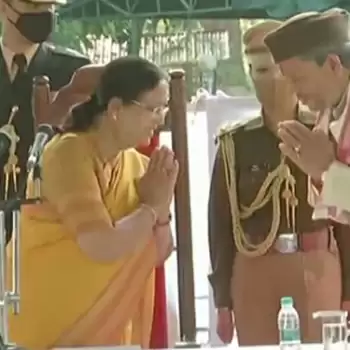 तीरथ सिंह रावत ने संभाली उत्तरखण्ड की बागडोर, मुख्यमंत्री के रूप में ली शपथ