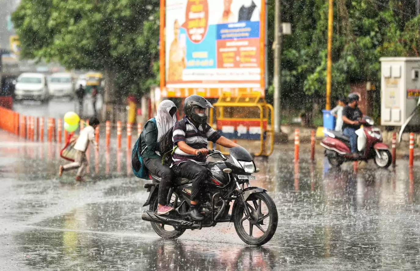 Rain in Lucknow