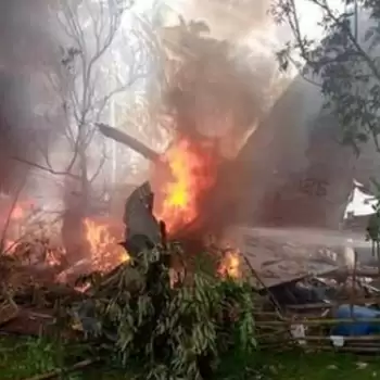 फिलीपींस में सैन्य हवाई जहाज क्रैश, 85 लोग थे सवार