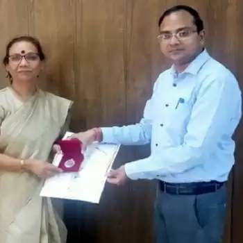 उपाचार्य सुधा पैन्यूली राष्ट्रीय शिक्षक पुरस्कार से सम्मानित