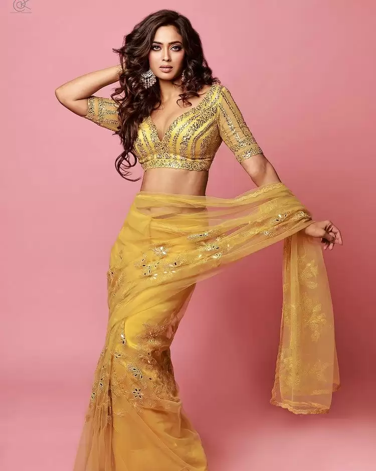 Shweta Tiwari ने साड़ी पहनकर दिखाई अदाएं, देखे तस्वीरें