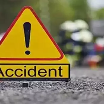 बेटी के लिये न्याय की गुहार लगाने वाले पिता को ट्रक ने रौंदा