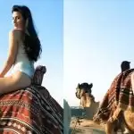 अरबाज खान की गर्लफ्रेंड ने की ऊंट की सवारी
