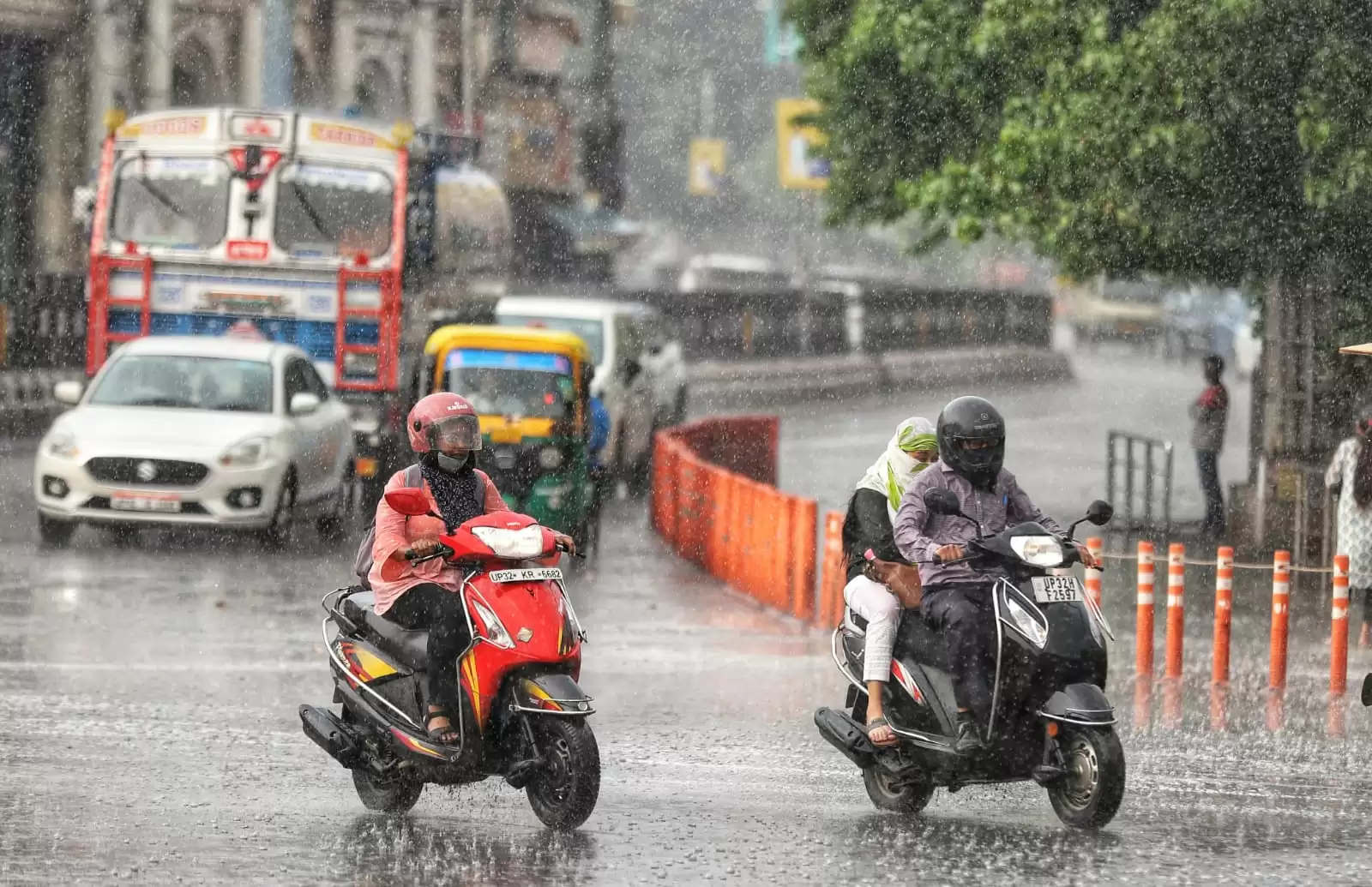 Rain in Lucknow