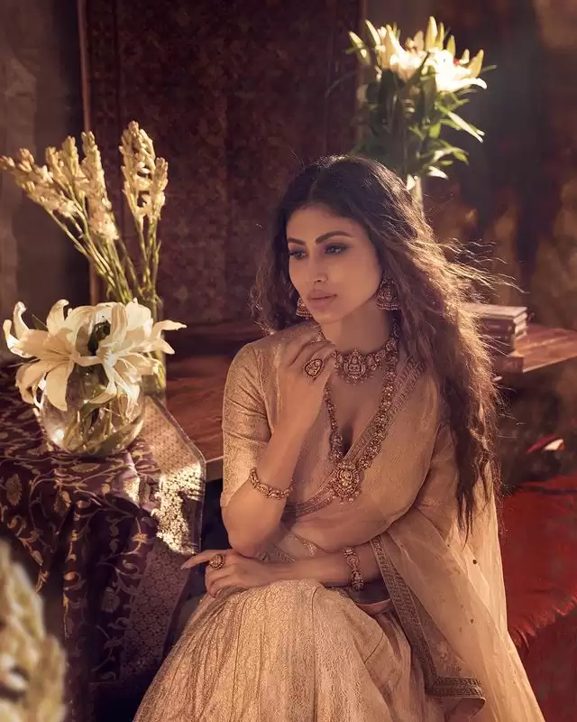 Mouni Roy ने ट्रेडिशनल लुक से खींचा सबका ध्यान, देखे तस्वीरें