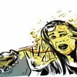 गोंडा मे तीन दलित बहनों पर acid-attack