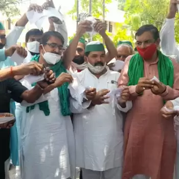 मेरठ-सहारनपुर मंडल में भाकियू का जोरदार प्रदर्शन, कृषि कानूनों का किया विरोध