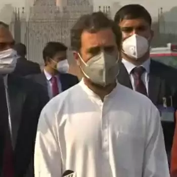 भारत में लोकतंत्र अब बस कल्पनाओं में: राहुल गाँधी