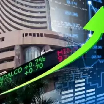 सेंसेक्स-निफ़्टी में हरियाली, RIL का शेयर भागा
