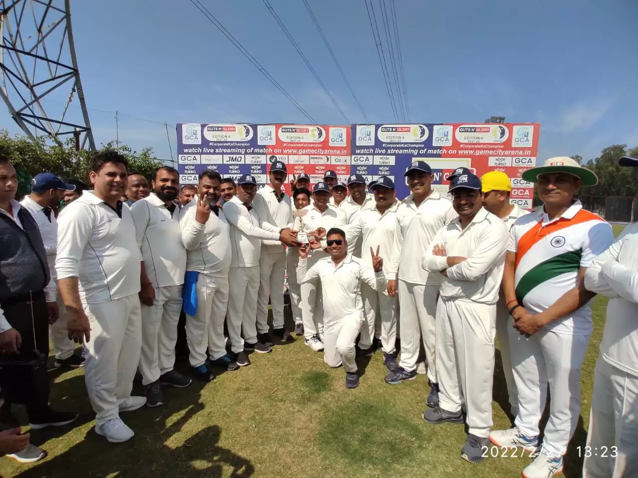 मैत्री टी-20 क्रिकेट मैच में प्रशासन एकादश 6 विकेट से विजयी,एनजीओ एकादश ने किया कड़ा संघर्ष