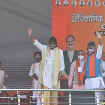 भाजपा में शामिल हुए अभिनेता मिथुन चक्रवर्ती, खुद को बताया कोबरा