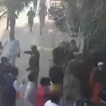 सिसोदिया के आवास पर भाजपा कार्यकताओं ने किया हमला
