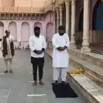 मथुरा: मंदिर परिसर में नमाज़ पढ़ने वाला एक आरोपी गिरफ्तार