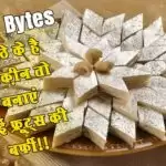 रसोई Bytes: मीठे के है शौक़ीन तो बनाएं ड्राई फ्रूट्स की बर्फी!!