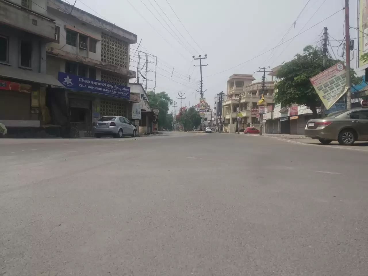 मेरठ में एक दिन का कंपलीट लॉकडाउन रहा सफल