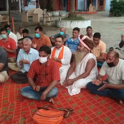 गगोल तीर्थ स्थल पर 5151 जलाए जाएंगे दीपक, 5100 भगवा ध्वज