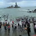 भारतीय पैरा साइकिलिस्टों ने कश्मीर से कन्याकुमारी तक का 45 दिन का साइकिल राइड पूरा किया