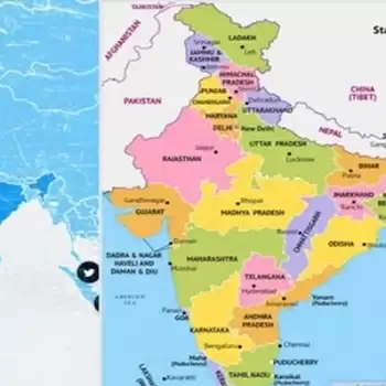 अब Twitter ने भारत के नक्शे से की छेड़छाड़