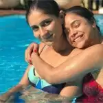 स्विमिंग पूल में सुमोना ने लगाई आग