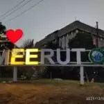अक्षर टूटे, लाइट हुईं खराब, ज्यादा दिन नहीं चल पाया आई लव मेरठ