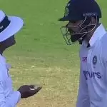 अम्पायर से भिड़ना विराट को पड़ सकता है भारी, लग सकता है एक टेस्ट का प्रतिबन्ध