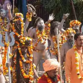500 साधुओं ने ली नागा सन्यासी के तौर पर दीक्षा