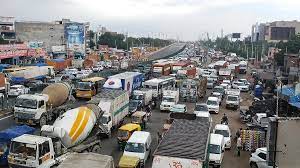 Delhi Gurugram Highway Traffic