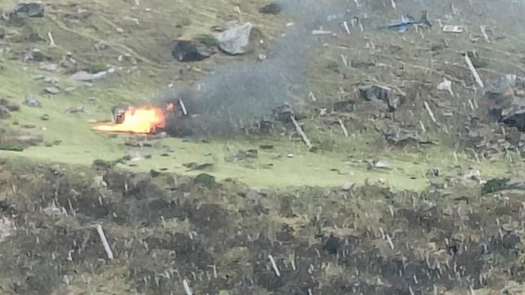 Helicopter Crash In Kedarnath