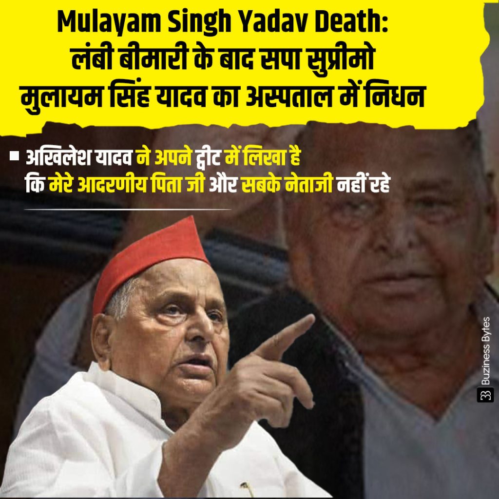 Mulayam Singh Yadav Death