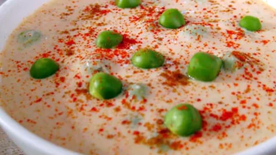 Matar Raita Recipe