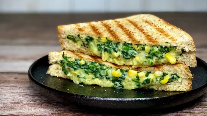 Palak Sandwich Recipe