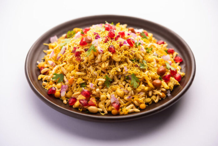 Corn Bhel Puri