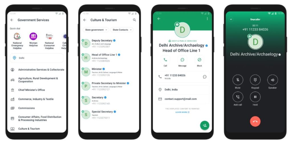 Government Services launched on Truecaller