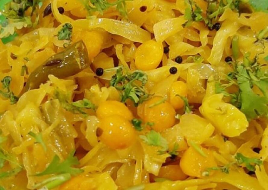 Kobichi Bhaji Recipe