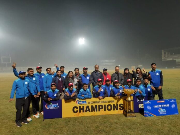 REPL Crusaders won the CII Corporate Cricket League