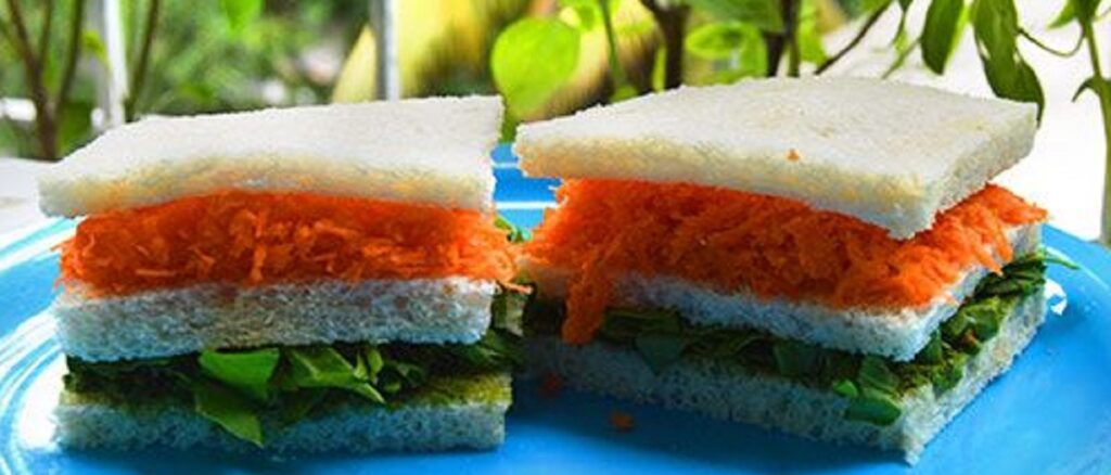 Tiranga Sandwich Recipe