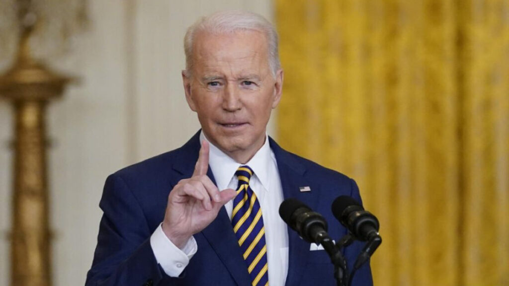 US President Joe Biden