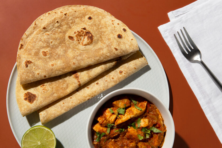 Onion Masala Roti