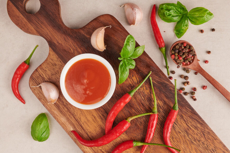 Roasted Garlic Chutney Recipe