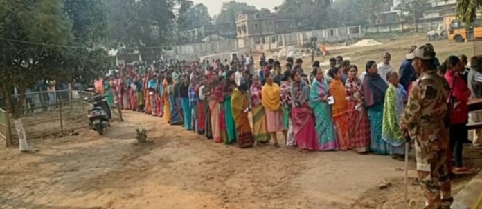 Voting in Tripura