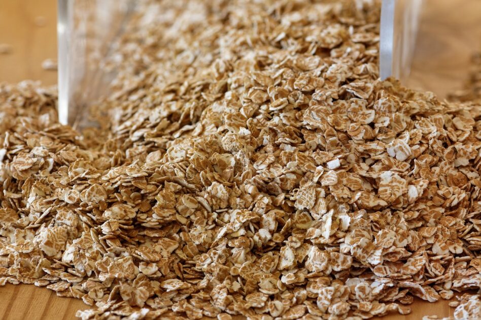 homemade oats scrub