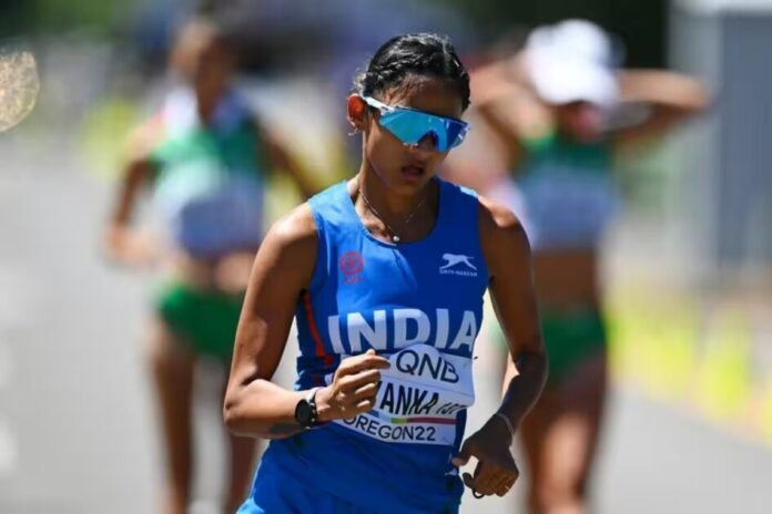 Athlete Priyanka Goswami